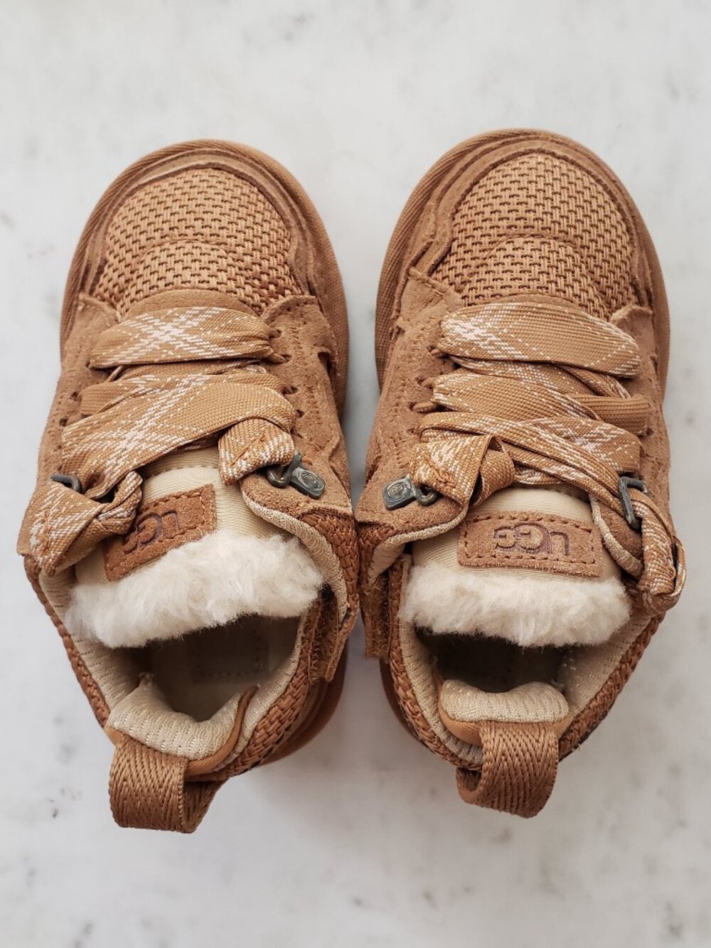 UGG Kids Lowmel (Toddler) 1152410T Chestnut New with Box